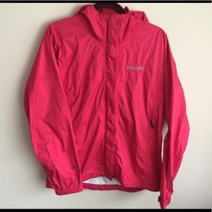 Pink Marmot Precip Jacket Size Medium EUC